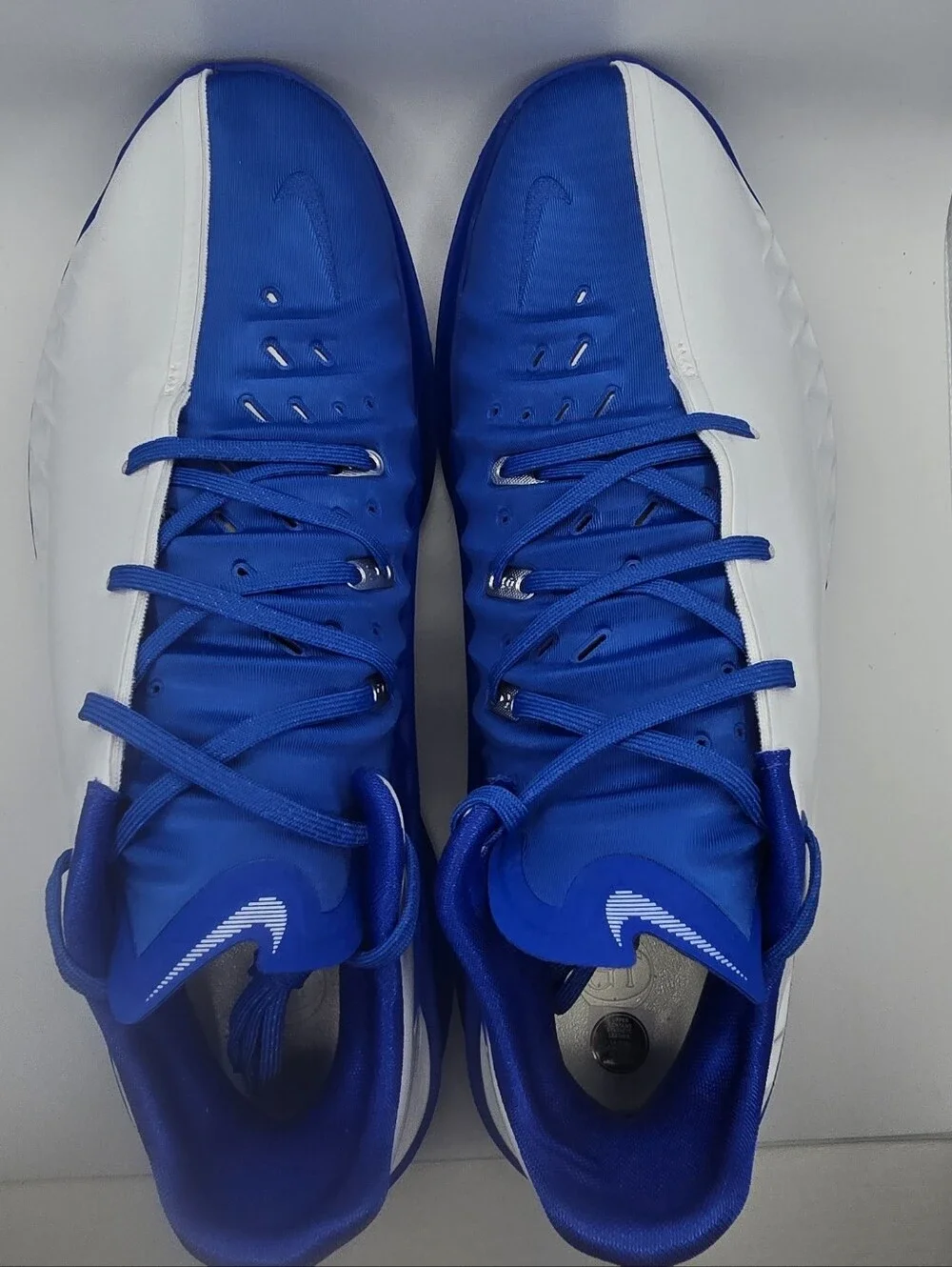 Nike G.T. Cut 4 Basketball Shoes (White/Game Royal/Metallic Silver)